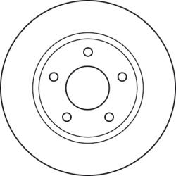 TRW Disc frana fata TRW DF4933 (DF4933)