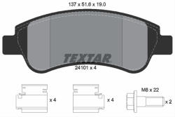 TEXTAR Set placute frana TEXTAR 2410101 (2410101) - turbochic