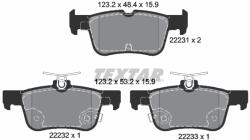 TEXTAR Set placute frana TEXTAR 2223101 (2223101) - turbochic