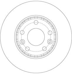 TRW Disc frana fata 280X24 TRW DF6072 (DF6072)