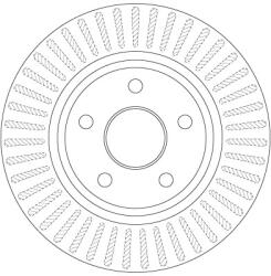 TRW Disc frana fata TRW DF6251 (DF6251)