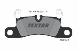 TEXTAR Set placute frana TEXTAR 2472102 (2472102) - turbochic