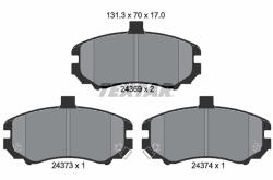 TEXTAR Set placute frana TEXTAR 2436901 (2436901) - turbochic