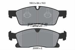 TEXTAR Set placute frana TEXTAR 2519201 (2519201) - turbochic
