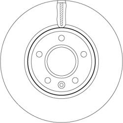 TRW Disc frana fata- PS TRW DF7923 (DF7923)