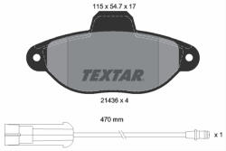 TEXTAR Set placute frana TEXTAR 2143603 (2143603) - turbochic