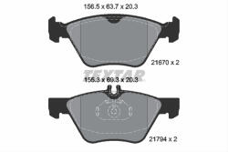 TEXTAR Set placute frana TEXTAR 2167001 (2167001) - turbochic