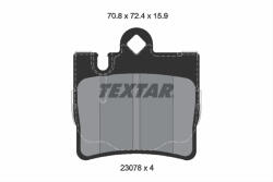 TEXTAR Set placute frana TEXTAR 2307801 (2307801) - turbochic