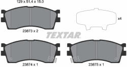 TEXTAR Set placute frana TEXTAR 2387301 (2387301) - turbochic