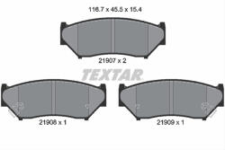 TEXTAR Set placute frana TEXTAR 2190701 (2190701) - turbochic