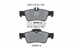 TEXTAR Set placute frana TEXTAR 2333403 (2333403) - turbochic