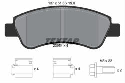 TEXTAR Set placute frana TEXTAR 2395401 (2395401) - turbochic