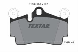 TEXTAR Set placute frana TEXTAR 2369402 (2369402) - turbochic