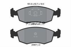 TEXTAR Set placute frana TEXTAR 2355202 (2355202) - turbochic
