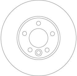TRW Disc frana fata- PS TRW DF4308S (DF4308S)