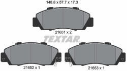 TEXTAR Set placute frana TEXTAR 2165101 (2165101)