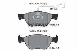 TEXTAR Set placute frana TEXTAR 2328902 (2328902) - turbochic