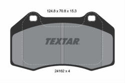 TEXTAR Set placute frana TEXTAR 2416201 (2416201) - turbochic