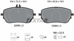 TEXTAR Set placute frana TEXTAR 2298801 (2298801) - turbochic