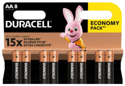 Somogyi Elektronic SOMOGYI Duracell LR6 10PP110025 AA alkáli elem, 1, 5 V feszültség, 8db/bliszter (Duracell LR6 8PK)