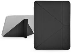 DEVIA Apple iPad 10.9 (2022) tablet tok (Smart Case) on/off funkcióval, Apple Pencil tartóval - Devia Gremlin Series Case With Pencil Slot - fekete (ST378300)