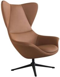 Flexlux Konyakbarna bőr FLEXLUX STILO lounge fotel (FX-10035000720060)