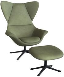 Flexlux Zöld bőr FLEXLUX STILO lounge fotel (FX-10035000722060)