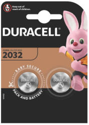 Somogyi Elektronic SOMOGYI Duracell DL2032 10PP040028 lítium gombelem, 3, 2 V feszültség, 2db/bliszter (Duracell DL2032)