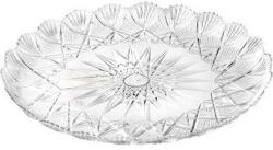  Tortaalátét 24, 5 cm műanyag - átlátszó Stella - (106001020)