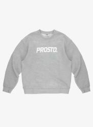 Prosto Férfi szürke kapucni nélküli pulóver Prosto Old Logo XXL (5907494521415)