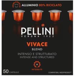Pellini Capsule Cafea Pellini Vivace, Compatibile Nespresso, 50 Bucati, 275 gr