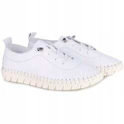 Bombonella Női félcipő Bombonella 12T 372-A860 White fehér Bőr MÉRET. 37 (12T 372-A860 WHITE)