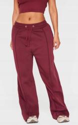 Prettylittlething Bordó Széles Kötött Laza Melegítőnadrág Prettylittlething 44-ES