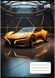 Victoria Füzet, tűzött, A5, vonalas, 32 lap, 2. osztály, COOL BY VICTORIA "Future Cars", "16-32 - tonerpiac