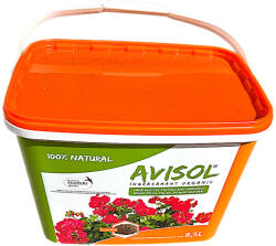 Avisol 8, 5L ingrasamant organic, 2-4 mm granulatie (culturi agricole, gradini, legume, flori, livezi)