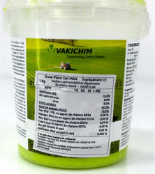 VakiChim Grow Plant Gel Max 16-65-16+ME 1kg ingrasamant foliar NPK+ microelemente