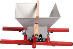 Micul Fermier Zdrobitor de fructe manual, Micul Fermier, cu role si cuva inox gf-2189