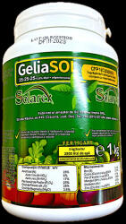 Solarex Geliasol 25-25-25+3, 8MGO 1 kg, ingrasamant/ fertilizant fertirigare, NPK echilibrat+ Magneziu si microelemente, Solarex