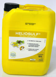 ActionPin Heliosulf 10 L fungicid organic impotriva fainarii pe baza de Sulf (vita de vie, piersic, telina, pepene galben, fasole, mazare, hamei, spanac, mar, alun, orz, arbori si arbusti, castraveti, capsun)