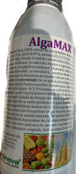 Fertinova Algamax Fluid 1L biostimulator foliar/ fertirifgare (pomi, vita de vie, legume, cereale de toamna, porumb)