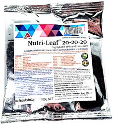 Aectra Nutri-leaf 20-20-20 100gr, ingrasamant tip NPK echilibrat
