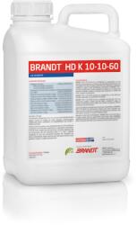 Brandt HD 10-10-60 5L ingrasamant tip NPK foliar/fertirigare
