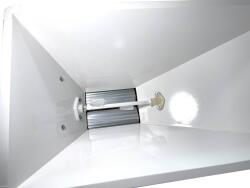 Enoitalia Eno 3 smalto cu motor, zdrobitor desciorchinator struguri, cu motor, Enoitalia, cuva si carcasa din tabla smaltuita, cuva cu valturi, motor 0, 75 kW, productivitate 1000-1200 kg/h, productie Italia