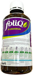 Agrii Foliq N Universal 1L, ingrasamant tip NPK+ microelemente (Bor, Cupru, Mangan, Molibden, Zinc)