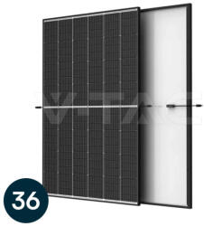 V-TAC 36 darab Trina 505W Mono félcellás szolár panel, N-Type napelem, 1961x1134mm - SKU 12640 (1264036)