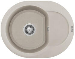 Elleci - Mosogatótálca Easy ROUND 600 G39 Bianco soft (LGYR6039) - groszmann