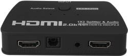 Thunder Germany SPL-122, 1×2 HDMI 4K elosztó (műanyag ház)