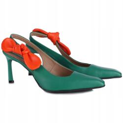 Bombonella Női nyitott sarkú Félcipő Bombonella 1T 01 277 2502 Zöld-narancs Méret . 40 (1T 01 277 2502 GREEN-ORANGE)
