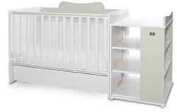 Lorelli Multi kombi ágy 190x72 - White Milky Green