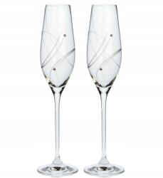  Pezsgőspoharak 210ml Celebration 27181 Kristályok (2 db) (3527)